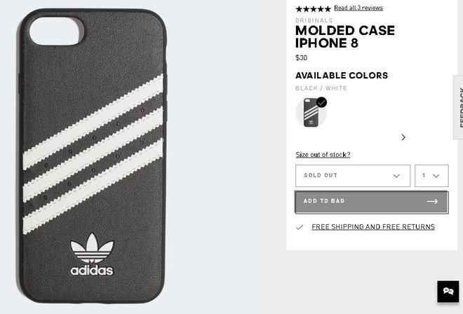 Adidas ra mắt bộ sưu tập vỏ ốp cho iPhone, giá 25 - 40 USD - Ảnh 2.