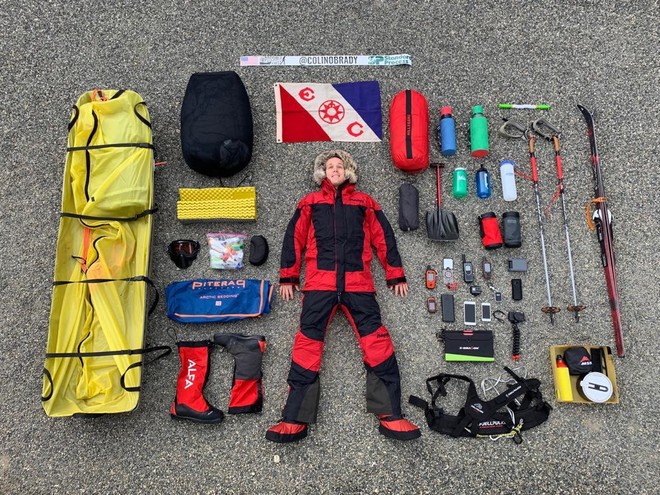 Nhà thám hiểm 33 tuổi này là người đầu tiên một mình vượt qua Nam Cực, sống nhờ thanh năng lượng và đồ ăn khô đóng băng - Ảnh 3.