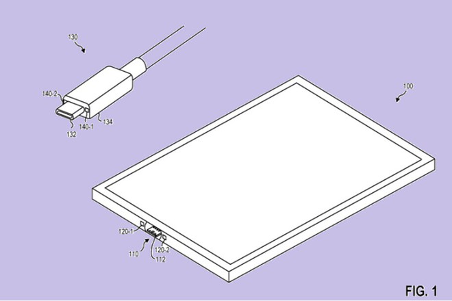 Microsoft nộp đơn xin cấp bằng sáng chế cho cổng USB-C từ tính trên Surface - Ảnh 1.