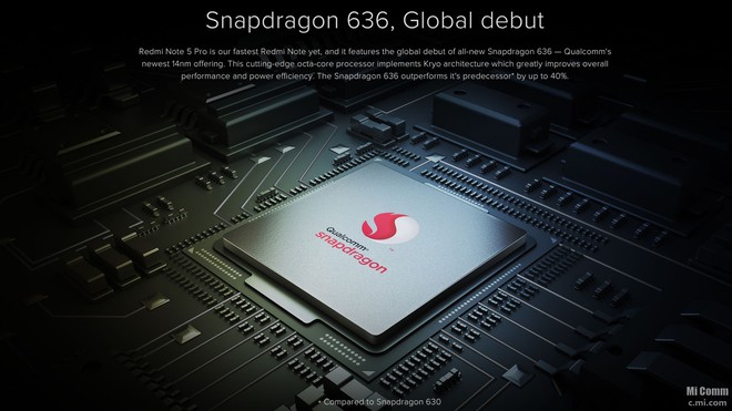 Xiaomi ra mắt Redmi Note 5 Pro: Snapdragon 636, camera kép dọc như iPhone X - Ảnh 3.