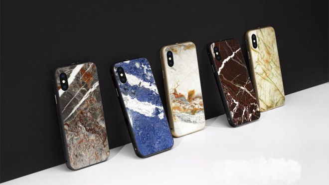 Nếu Silicon, nhựa và da không đủ sang chảnh với iPhone X thì đây là những mẫu case bằng đá dành riêng cho bạn - Ảnh 1.