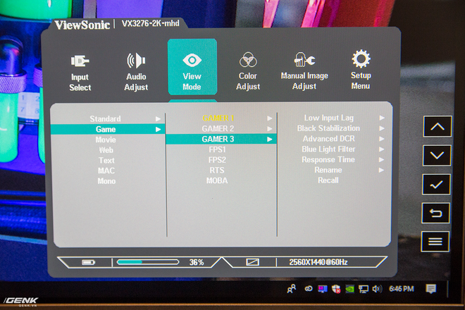 Đánh giá Viewsonic VX3276-2k mhd: Siêu phẩm 2k tràn viền cho game thủ đón tết - Ảnh 12.