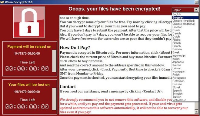  Các phần mềm đào tiền mã hóa thậm chí còn nguy hiểm hơn cả những ransomware như WannaCry. 