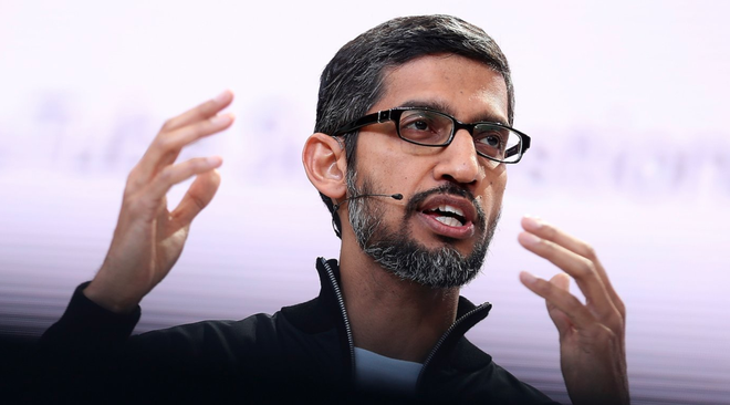  CEO của Google, ông Sundar Pichai 
