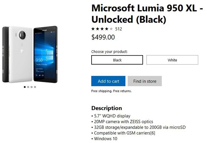 Microsoft Store hiện đang mở bán lại các smartphone Lumia - Ảnh 1.
