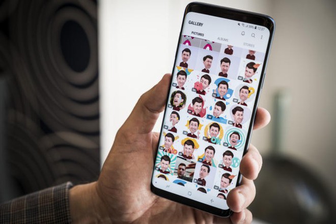  Người dùng có thể thỏa sức sáng tạo với những thư viện hoạt hình với nhân vật và biểu cảm khuôn mặt độc đáo trên Galaxy S9 và S9 