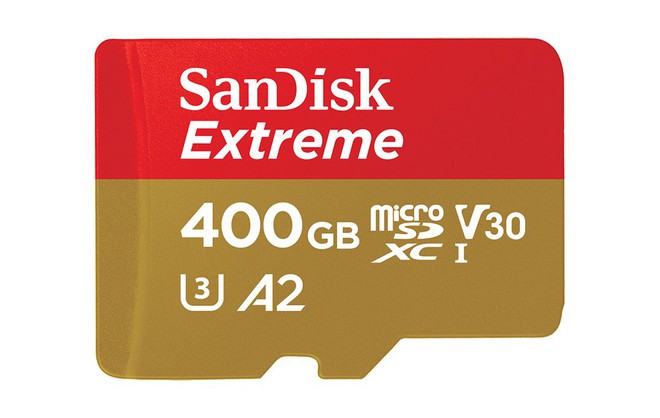 SanDisk ra mắt thẻ nhớ microSD dung lượng 400 GB với tốc độ nhanh nhất thế giới - Ảnh 1.