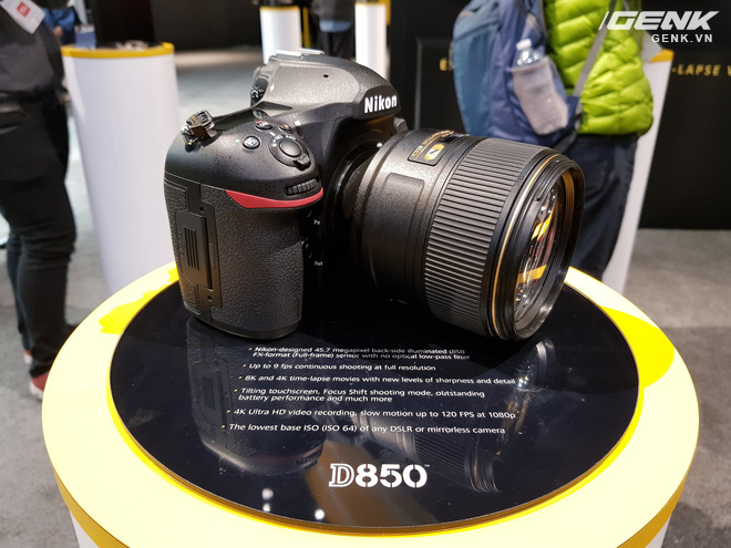  Nikon D850 vừa được ra mắt vào tháng 8 năm 2017 
