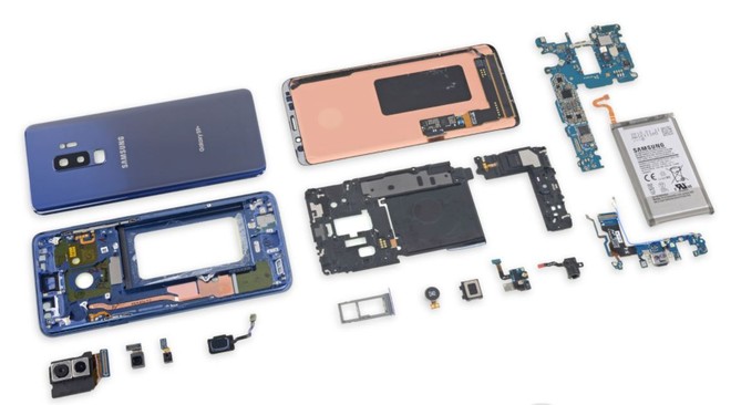 iFixit mổ bụng Galaxy S9 : Cách bố trí tương tự S8 nhưng có một số thay đổi quan trọng, khó sửa - Ảnh 7.