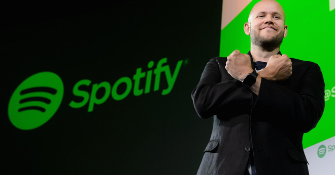  CEO Daniel Ek của Spotify. 