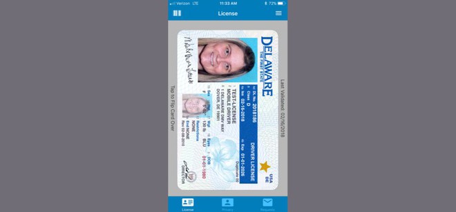 Bang Delaware của Mỹ chuẩn bị thay thế bằng lái xe giấy truyền thống bằng ứng dụng trên smartphone - Ảnh 2.