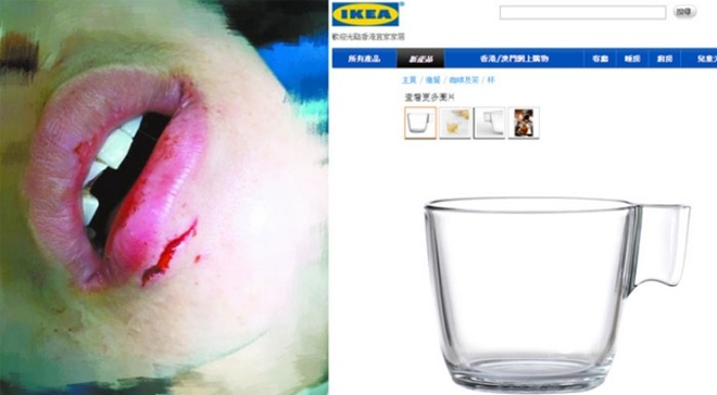 Bị thương vì cốc thủy tinh phát nổ, người phụ nữ Trung Quốc kiện IKEA, đòi bồi thường 3,6 tỷ đồng - Ảnh 1.
