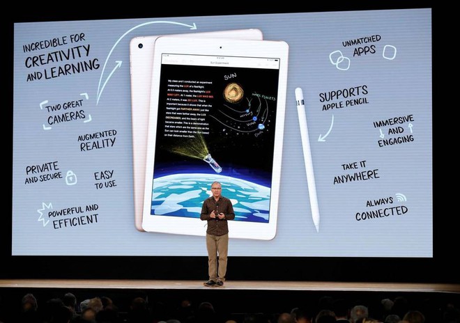 Giáo dục chỉ là vỏ bọc che giấu tham vọng đưa iPad 9.7 inch trở lại đỉnh cao.