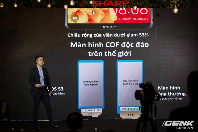 Sharp Aquos S3 chính thức ra mắt: thiết kế tai thỏ, có Face ID, áp dụng cả công nghệ chống va đập của siêu xe, giá 8.990.000 đồng - Ảnh 6.