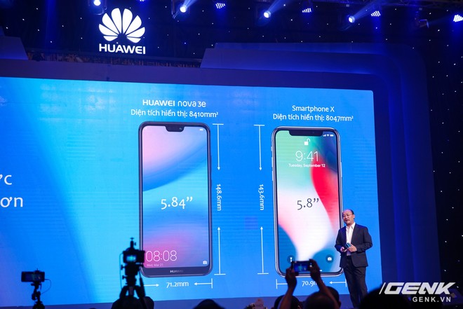 Huawei Nova 3e chính thức ra mắt tại Việt Nam: màn hình tai thỏ tỷ lệ 19:9, camera kép, nhận diện khuôn mặt, giá chỉ 6,990,000 đồng - Ảnh 3.