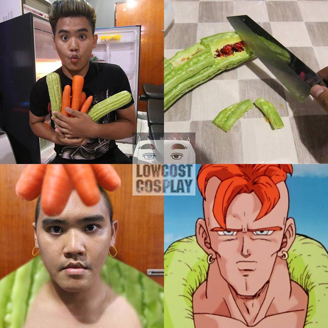 [Vui] Qùy lạy với bộ ảnh cosplay Dragon Ball Z siêu hài hước của anh chàng Thái Lan - Ảnh 22.