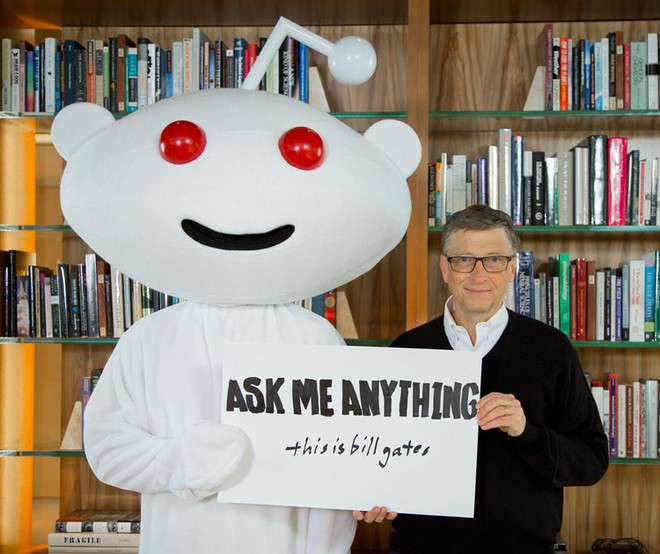 Những tấm ảnh chứng tỏ Bill Gates là cư dân mạng xịn nhất Reddit - Ảnh 3.