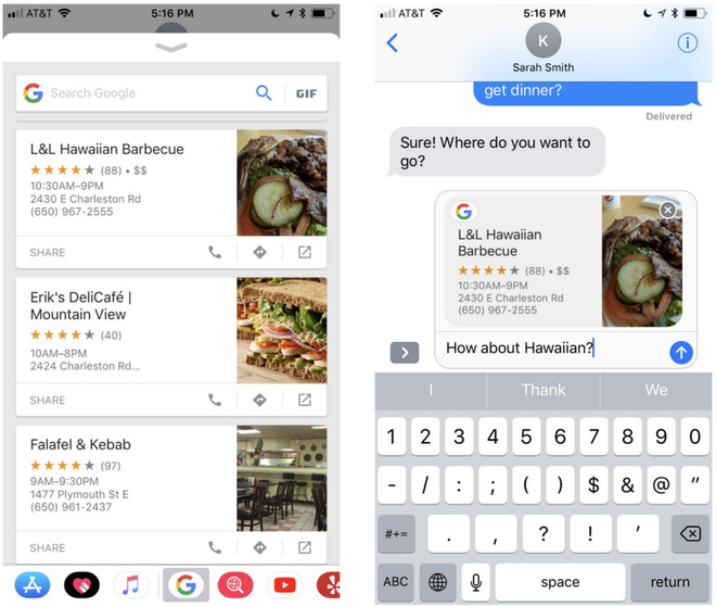 
Bản cập nhật mới của ứng dụng Google trên iOS sẽ giúp người dùng tìm kiếm và chia sẻ thông tin dễ dàng hơn.
