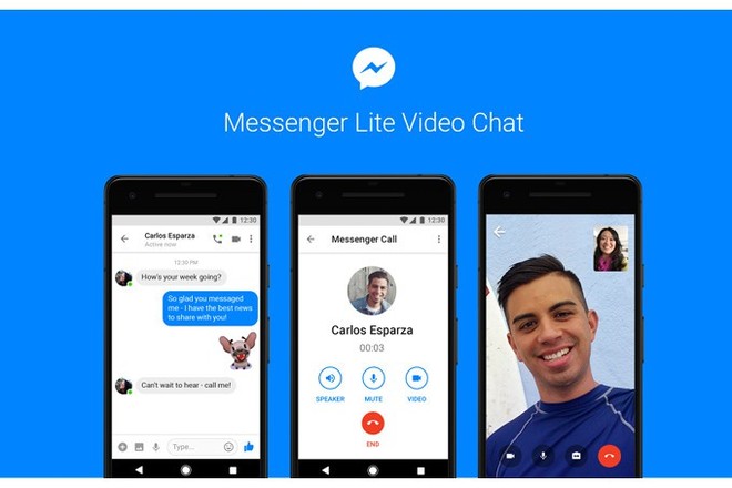Facebook bổ sung tính năng gọi video cho Messenger Lite - Ảnh 1.