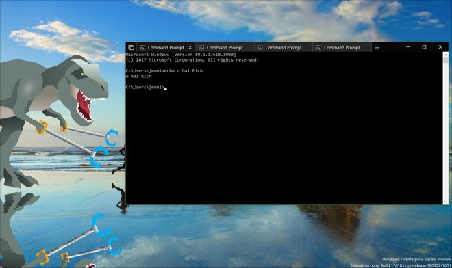  Tab trên Command Prompt 