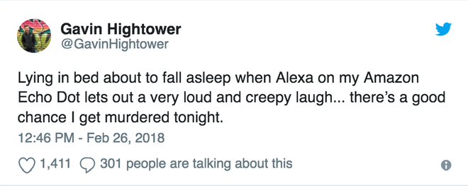 Trợ lý ảo Alexa tự cười một cách ghê rợn vào ban đêm, Amazon thừa nhận lỗi và đang tìm cách sửa chữa - Ảnh 3.