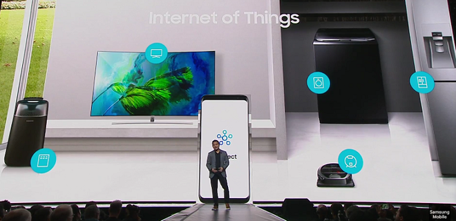  Samsung sẽ biến Smart TV thành trung tâm điều khiển hệ sinh thái IoT nhờ SmartThings và Bixby. 
