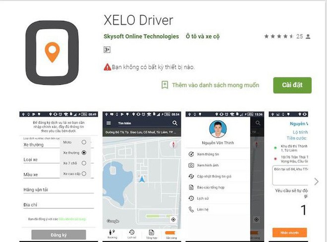  Ứng dụng XELO trên nền tảng Android 