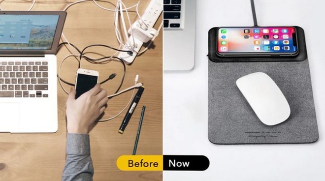 MousePad sẽ thay đổi quan niệm của bạn về một chiếc đế sạc không dây và bàn di chuột - Ảnh 2.