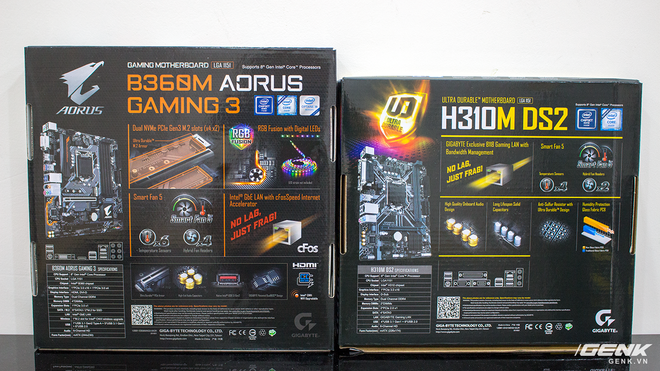 Mở hộp bộ đôi bo mạch chủ Gigabyte H310M DS2 và B360M Aorus Gaming 3: Đã đến lúc nâng cấp máy tính rồi các game thủ ơi! - Ảnh 3.