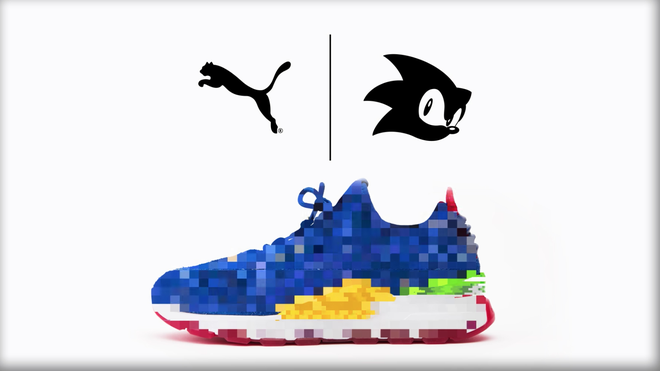 SEGA hợp tác PUMA cho ra mắt mẫu sneakers ấn tượng lấy cảm hứng từ Sonic the Hedgehog - Ảnh 2.