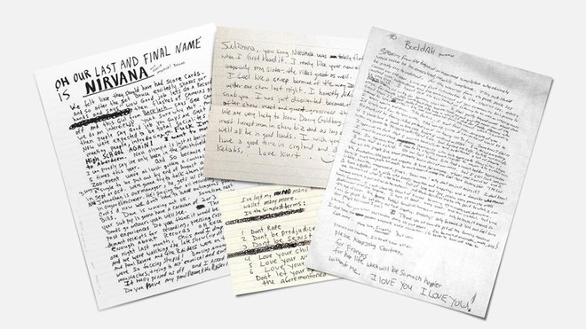 Tìm lại thanh xuân qua font chữ viết tay của những huyền thoại âm nhạc như Kurt Coban, John Lennon và David Bowie - Ảnh 2.