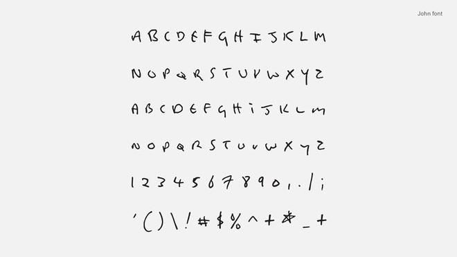 Tìm lại thanh xuân qua font chữ viết tay của những huyền thoại âm nhạc như Kurt Coban, John Lennon và David Bowie - Ảnh 6.