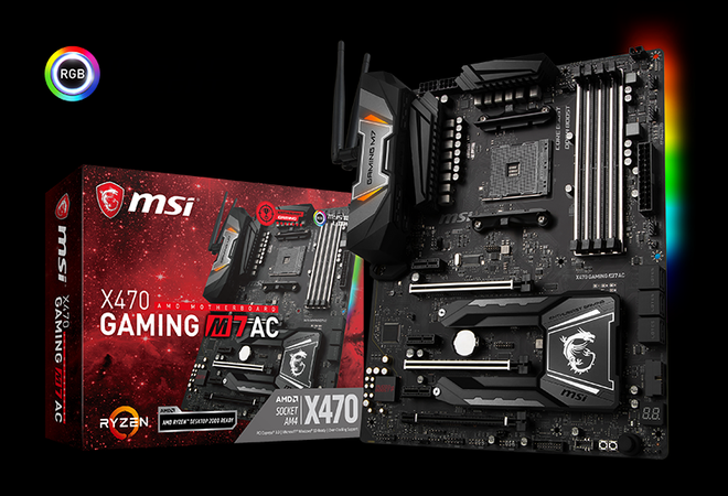 MSI ra mắt dòng bo mạch chủ X470 Gaming, sẵn sàng cho CPU Ryzen 2 của AMD - Ảnh 1.