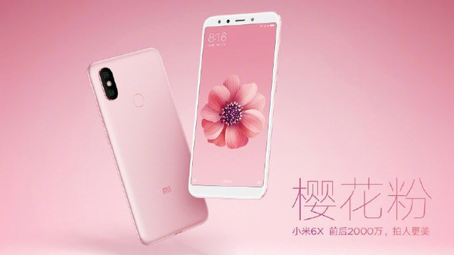 Xiaomi Redmi 6X lộ diện hoàn toàn, đa dạng về màu sắc, màn hình không có tai thỏ - Ảnh 1.