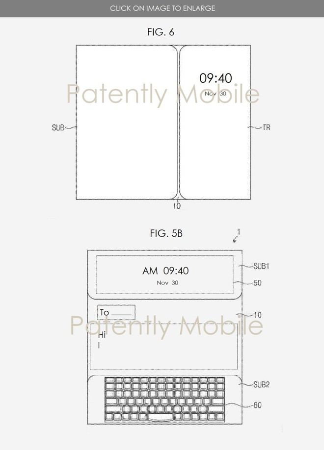 Samsung đệ trình sáng chế tablet có thể gập, sẵn sàng thách thức iPad của Apple - Ảnh 2.