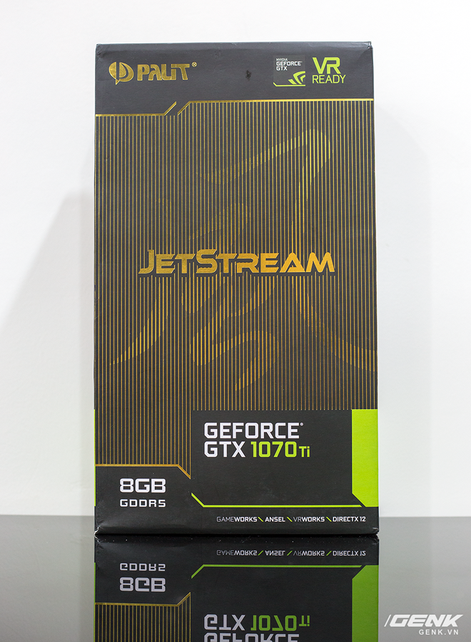 Palit GeForce GTX 1070Ti Jet Stream: To, nạc và siêu mát - Ảnh 1.