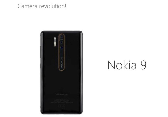 Nokia 9 rò rỉ thông số kỹ thuật với đèn flash Xenon và hệ thống 3 camera - Ảnh 1.