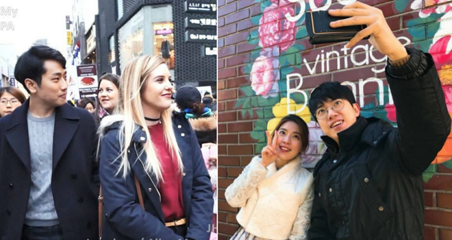 Hàn Quốc cho thuê ộp pa để dẫn các chị em đi chơi hoặc mua sắm chụp hình - Ảnh 1.