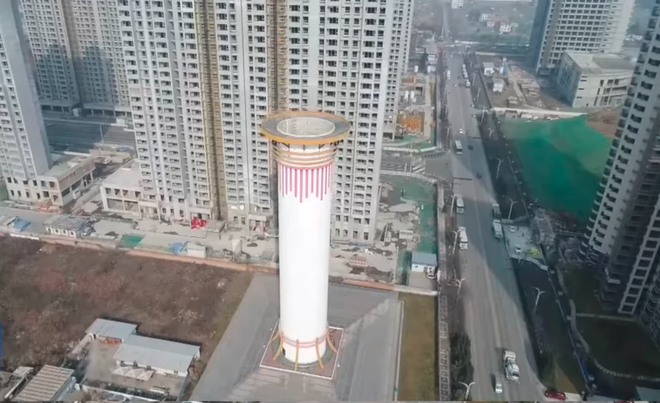 Trung Quốc xây máy lọc không khí cao 20 tầng để chống lại ô nhiễm khói bụi - Ảnh 2.