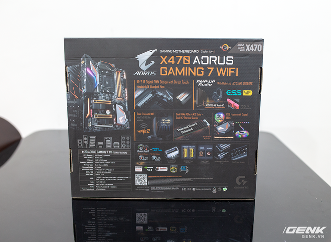 Sản phẩm HOT trong tuần: Bộ đôi trai tài gái sắc AMD Ryzen R5 2600X Gigabyte X470 Aorus Gaming 7 Wifi - Ảnh 2.