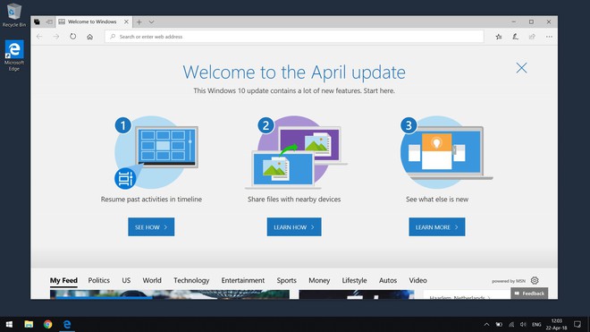 Bản cập nhật tính năng sắp ra mắt của Windows 10 sẽ được gọi là April Update - Ảnh 1.