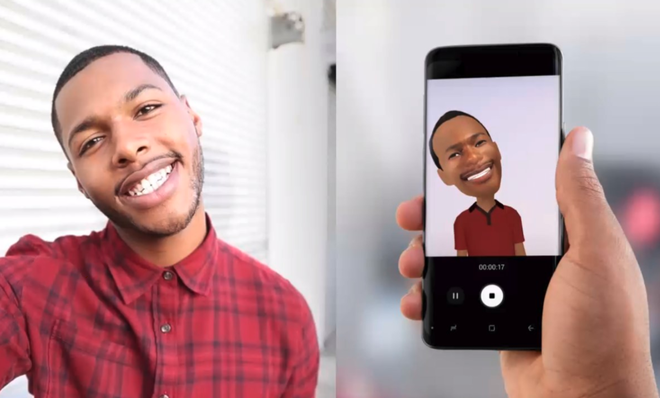 Bằng sáng chế của Samsung tiết lộ tính năng gọi video với AR Emoji - Ảnh 1.