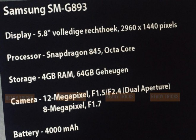 Rò rỉ thông số Samsung Galaxy S9 Active, mạnh mẽ như S9 nhưng pin trâu hơn - Ảnh 1.