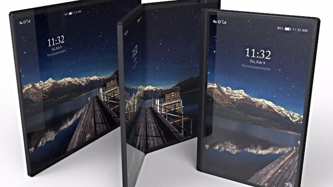 Rò rỉ thông tin Galaxy X có tới 3 màn hình hiển thị - Ảnh 1.