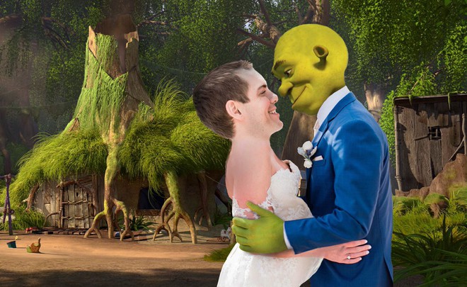 Cầu xin internet đừng photoshop ảnh cưới của mình, Youtuber vẫn nhận được những tấm ảnh chế cực hài hước - Ảnh 6.