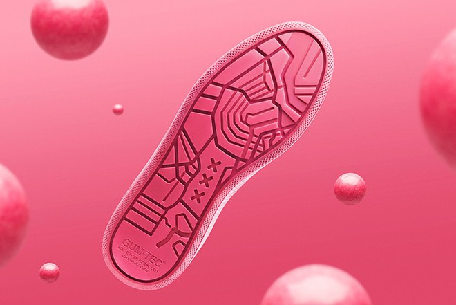 Amsterdam ra mắt mẫu sneakers với phần đế làm từ bã kẹo cao su tái chế - Ảnh 7.