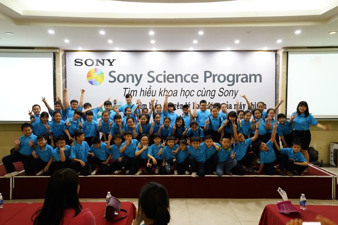 Sony tổ chức chương trình Tìm hiểu Khoa học lần thứ 17 với hàng trăm kỹ sư nhí tham gia trải nghiệm - Ảnh 1.