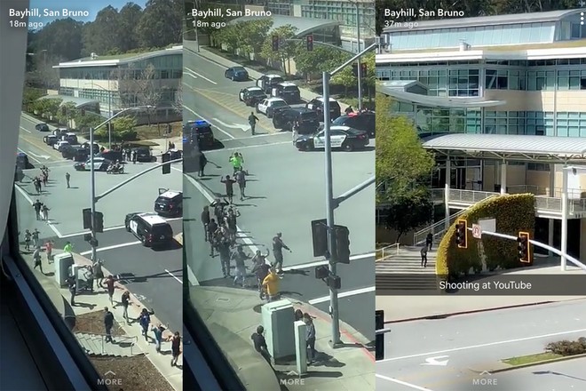  Trụ sở của YouTube tại San Bruno bất ngờ bị tấn công, hiện cảnh sát vẫn đang điều tra làm rõ nguyên nhân vụ việc. 