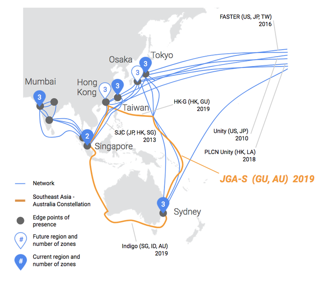 Google sẽ xây dựng tuyến cáp biển mới để đưa nền tảng Cloud đến gần hơn với Đông Nam Á và châu Úc - Ảnh 1.