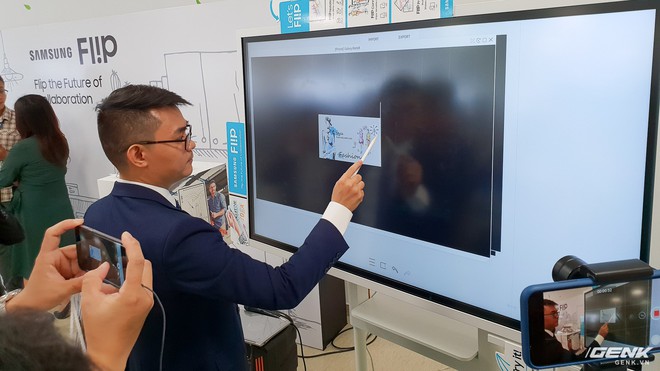 Samsung Flip WM55H chính thức ra mắt thị trường Việt Nam: bảng flipchart điện tử dành cho văn phòng hiện đại - Ảnh 7.